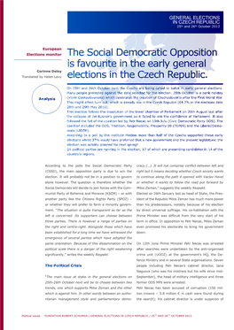 General Election in Czech Republic