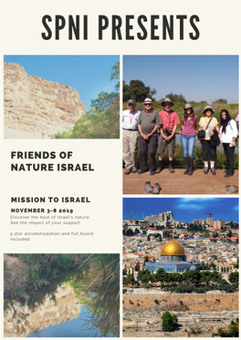 Spni Mission 2019 Brochure