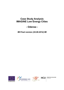 Case Study Analysis IMAGINE Low Energy Cities