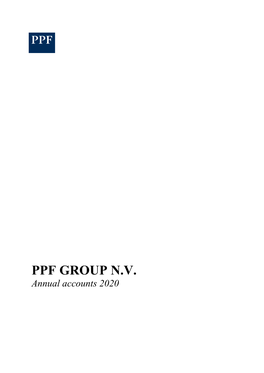 PPF GROUP N.V. Annual Accounts 2020