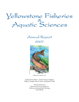 Yellowstone Fisheries Aquatic Sciences