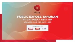 Industri ANTV Tvone Digital 2 3 4 5 Perseroan 1 Kinerja