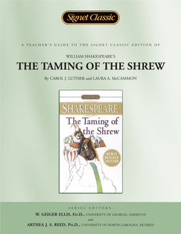 The Taming of the Shrew