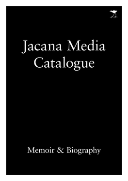 Memoir Catalogue
