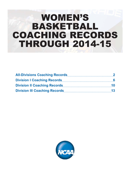 7 2016 WBB Coaching Records Through 15.Indd