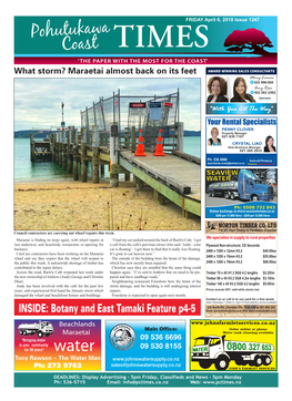 INSIDE: Botany and East Tamaki Feature P4-5