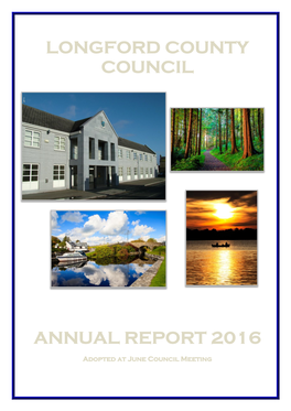 Longford County Council Annual Report 2016