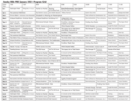 Smoky Hills PBS January 2021 Program Grid Prime 7:00 7:30 8:00 8:30 9:00 9:30 10:00 10:30 11:00 11:30 Time Fri 1 Washington Week Firing Line W/ M