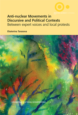 Anti-Nuclear Movements in Discursive and Political Contexts Between Expert Voices and Local Protests