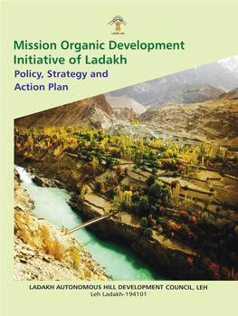 Organic Farming in Leh Ladakh : Status & Mission