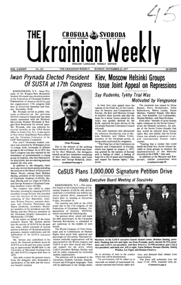 The Ukrainian Weekly 1977, No.45