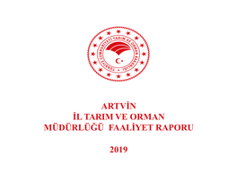 2019 Yılı Faaliyet Raporu