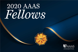 2020 AAAS Fellows Fellowship Rosette