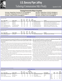 US Bancorp Piper Jaffray