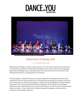 Global Dance Challenge 2019