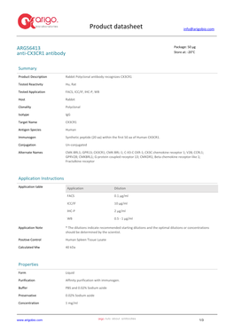 Anti-CX3CR1 Antibody (ARG56413)