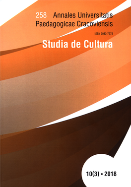 AUPC. 258. Studia De Cultura 10