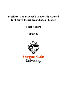 Final Report, PPLC 2019-20