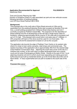 Application Recommended for Approval FUL/2020/0214 Gawthorpe Ward