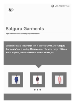 Satguru Garments