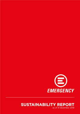 2019 Sustainability Report | EMERGENCY Ong Onlus