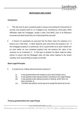 Warrants of Possession and Problems with Third Party Occupiers