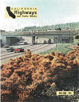 California Highways and Public Works, May-June 1961