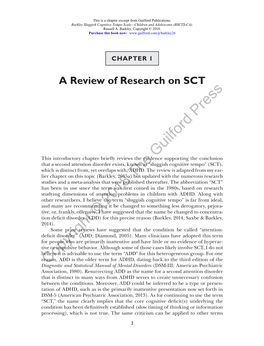 Sluggish Cognitive Tempo Scale—Children and Adolescents (BSCTS-CA)