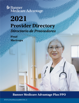 Provider Directory Directorio De Proveedores Pinal Maricopa