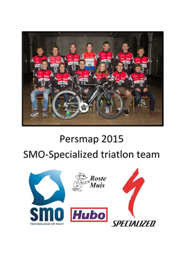 Persmap 2015 SMO-Specialized Triatlon Team