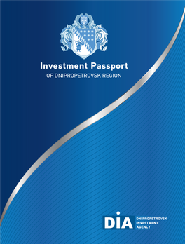 Investment Passport of the Dnipropetrovsk Region
