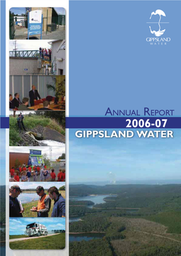 Annual Report 2006-07 Gippsland Water         