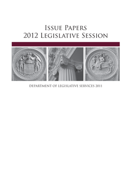 2012 Legislative Session