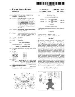 (12) United States Patent (10) Patent No.: US 8,909,370 B2 Stiehl Et Al