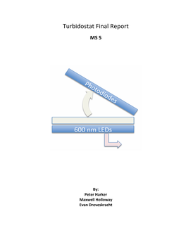 Turbidostat Final Report
