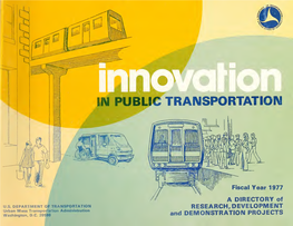 Innovation in PUBLIC TRANSPORTATION