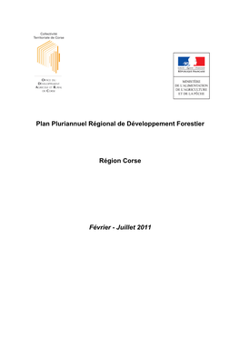 Méthodologie PPRDF De Corse Annexe Document …