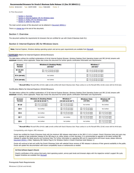 Overview Section 2: Internet Explorer (IE) for Windows Users