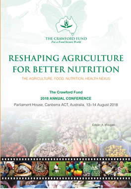 Reshaping Agriculture for Better Nutrition