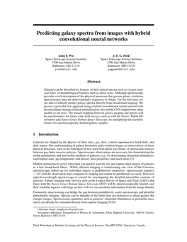 Predicting Galaxy Spectra from Images with Hybrid Convolutional Neural Networks