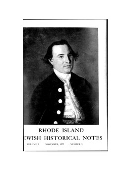 Rhode Island Wish Historical Notes