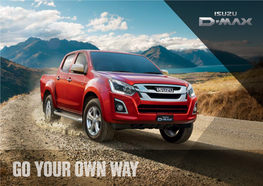 Brochure: Isuzu RC D-Max MY17 (February 2017)