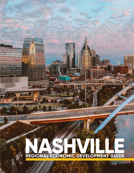 Nashvilleregional Economic Development Guide Tabletable of Contents