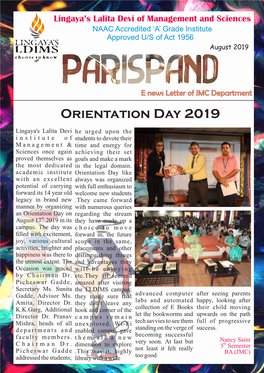 Parispand August 2019