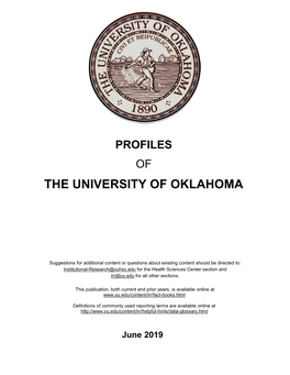 Section 2 Profiles of the University of Oklahoma Norman Campus
