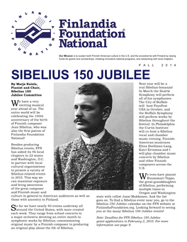 Sibelius 150 Jubilee