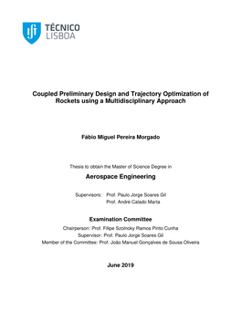 Coupled Preliminary Design and Trajectory Optimization of Rockets Using a Multidisciplinary Approach