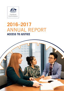 Fair Work Commission – Annual Report 2016–2017 – Access To