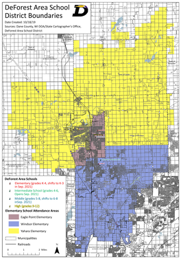 Attendance Areas