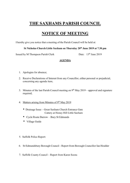 Notice of Meeting Jun2019 (Pdf)